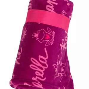 NWT Disney Fleece Princess Plush Throw